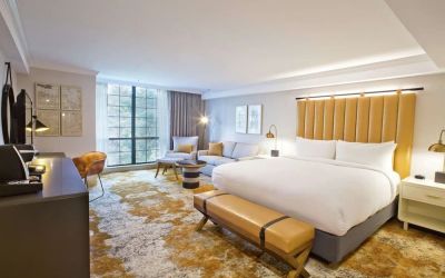 Spacious day use room with natural light at The Inn At Saratoga, Tapestry Collection By Hilton.