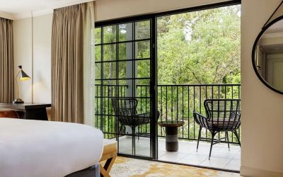 Balcony inside day use room at The Inn At Saratoga, Tapestry Collection By Hilton.