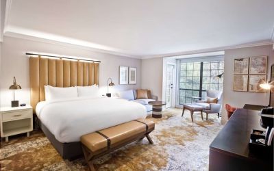Spacious day use room with natural light at The Inn At Saratoga, Tapestry Collection By Hilton.