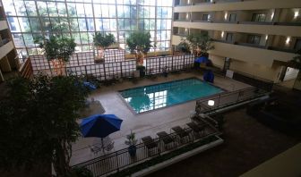 Indoor pool at Atrium Hotel & Suites.