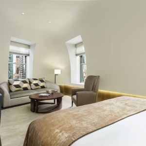 Day room with natural light at The Knickerbocker Hotel.
