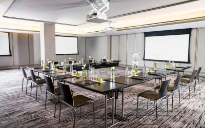 Professional meeting room at The Knickerbocker Hotel.