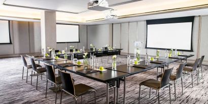 Professional meeting room at The Knickerbocker Hotel.