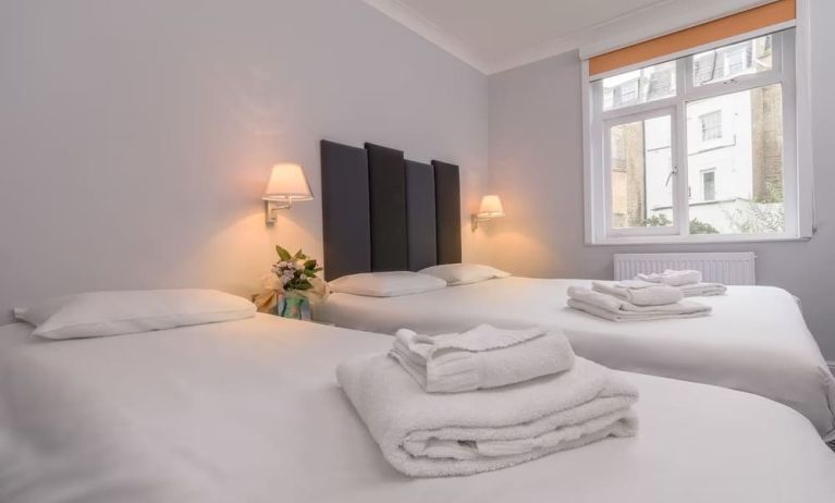 Day use twin room at Victoria Inn London Hotel.