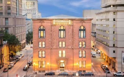 Hotel exterior at Staybridge Suites Baltimore - Inner Harbor.
