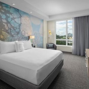 Day use room with natural light at Courtyard Delray Beach.
