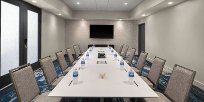 Meeting room available at Courtyard Delray Beach.
