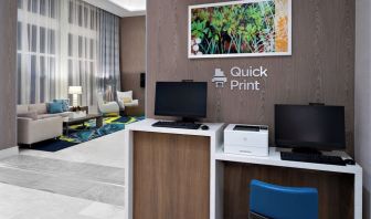 Business center available at Courtyard Delray Beach.
