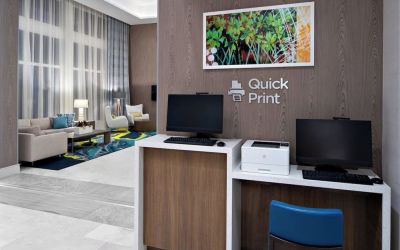 Business center available at Courtyard Delray Beach.
