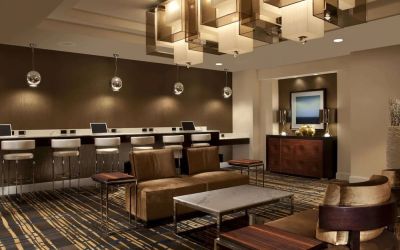 Business center available at Hilton McLean Tysons Corner.