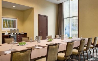 Meeting room at Embassy Suites By Hilton Denver Downtown Convention Center.