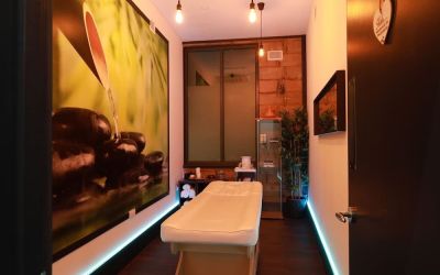 Spa treatments at London City Airport Hotel.