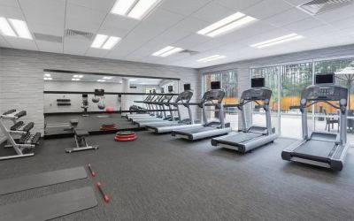 Fitness center available at Courtyard By Marriott Ruston.