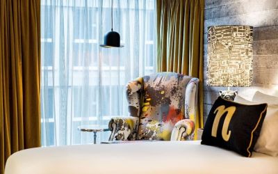 Day use king bed at nhow London.