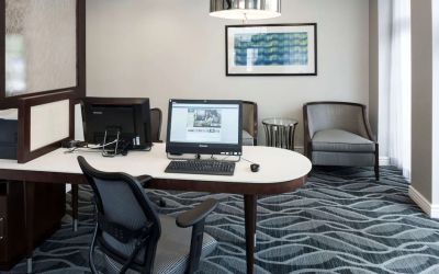 Business center available at Homewood Suites By Hilton San Jose Airport-Silicon Valley.