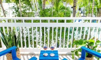 Day rooms with balcony at Parrot Key Hotel & Villas.