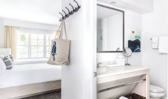 Spacious king suite at Parrot Key Hotel & Villas.
