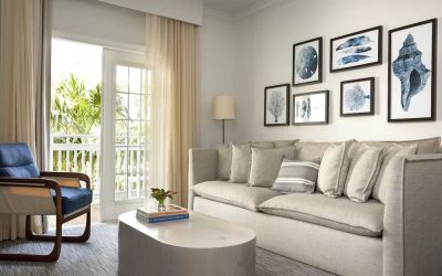 Lounge seating at Parrot Key Hotel & Villas.