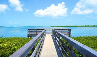 Pier walk at Parrot Key Hotel & Villas.