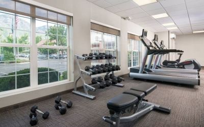 Fitness center available at Residence Inn By Marriott Provo.