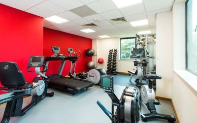 Fully equipped fitness center at ibis Styles Birmingham NEC.