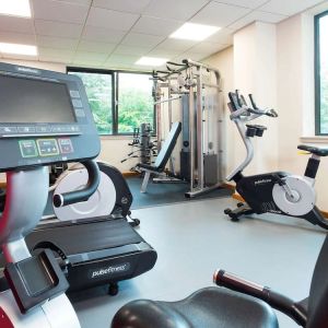 Hotel gym at ibis Styles Birmingham NEC.