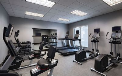 Fitness center at Courtyard By Marriott Boise West/Meridian.