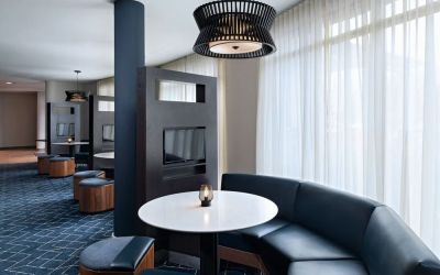 Media pods perfect for coworking at Courtyard By Marriott Boise West/Meridian.