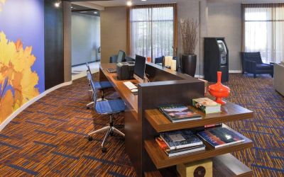 Business center available at Courtyard By Marriott Boise West/Meridian.
