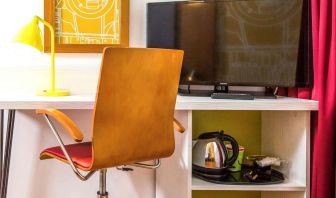 In-room workstation at Ibis Styles Crewe.