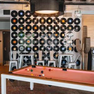 Billiards table available at Moxy Phoenix Tempe/ASU Area.