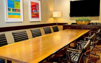 Meeting room at The Garland.