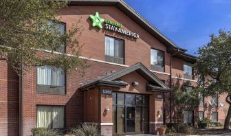 Hotel exterior at Extended Stay America.