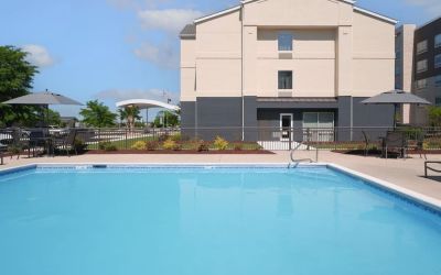 Refreshing outdoor pool at Fairfield Inn & Suites By Marriott Jacksonville.