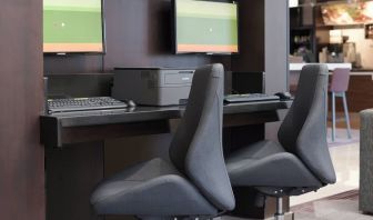 Business center available at Courtyard By Marriott Dallas DFW Airport North/Irving.