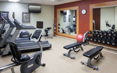 Fitness center at Hilton Garden Inn Nashville Vanderbilt.