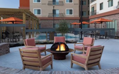 Firepit available at Courtyard By Marriott Fort Worth Historic Stockyards.