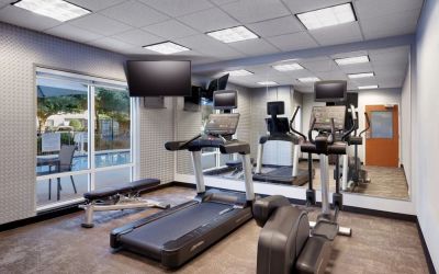 Fitness center at Fairfield Inn & Suites By Marriott Albany.
