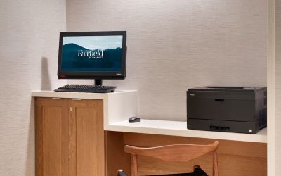 Business center available at Fairfield Inn & Suites By Marriott Albany.