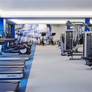 Fitness center at Hyatt Regency Boston/Cambridge.