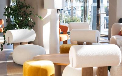 Coworking space at Canopy By Hilton Cannes.