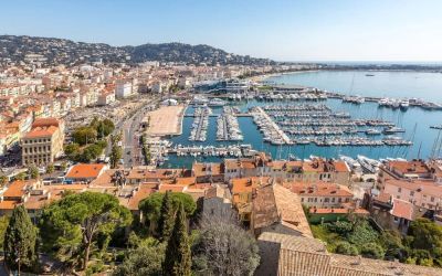 Stunning sea views at Canopy By Hilton Cannes.