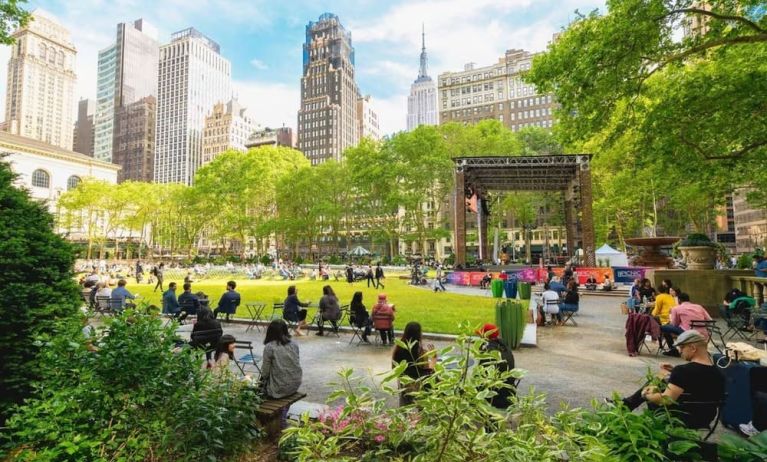 Park nearby at The Muse New York.
