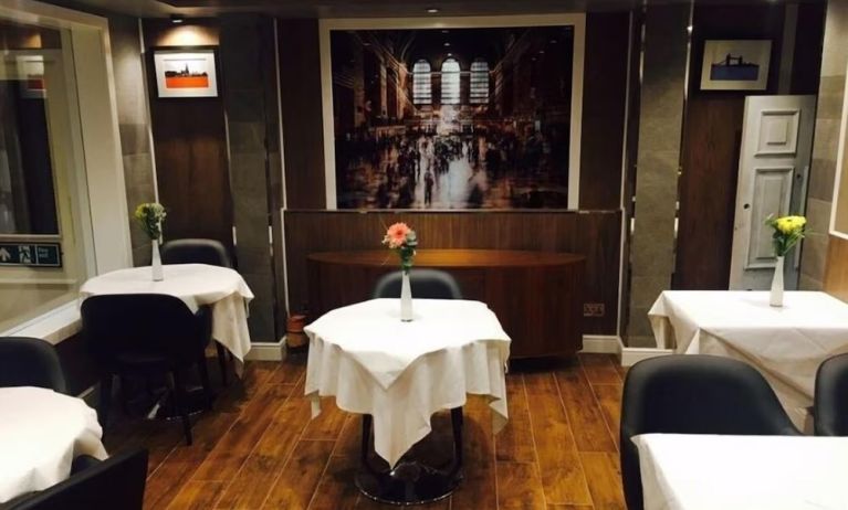 Dining area at Cheshire Hotel.