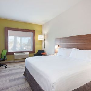 Day use room with work desk at Holiday Inn Express & Suites Corona.