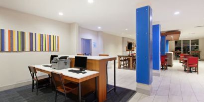 Business center available at Holiday Inn Express & Suites Corona.