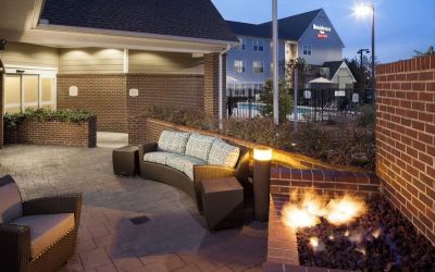 Firepit available at Residence Inn By Marriott Hattiesburg.