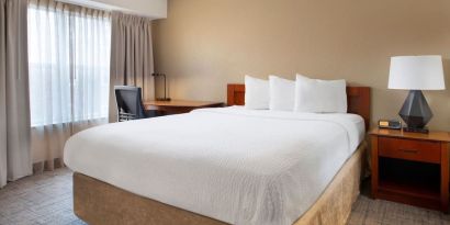 Day use room with work desk at Residence Inn By Marriott Bentonville Rogers.