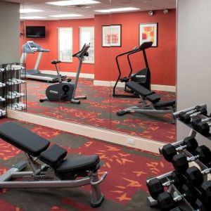 Fitness center at Residence Inn By Marriott Bentonville Rogers.