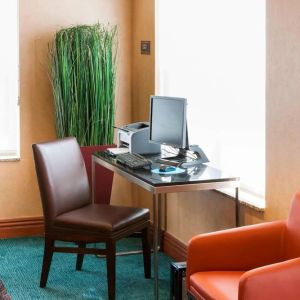 Business center at Residence Inn By Marriott Bentonville Rogers.
